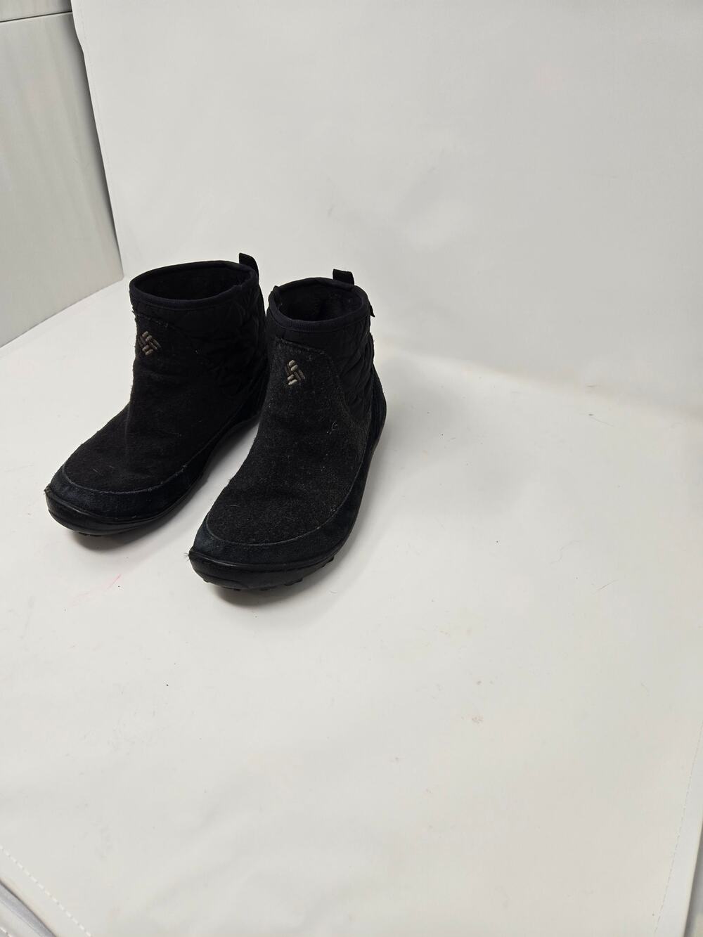 Columbia Snowpow Mid Black Waterproof Winter Snow Boot Women's Size 8 YL5235-010